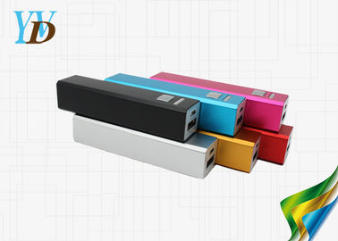 2000mAh Portable Small Square External Battery Charger with Aluminum ABS Shell