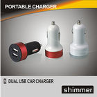 ALUMINIUM- MINI- DOPPEL-Ladegerät/Autozubehör USB-AUTOS CHARGER/Iphone