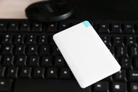 4.8mm ultra dünne Kreditkarte-Energie-Bank, dünnes Mikro-USB-Ladegerät-förderndes Geschenk