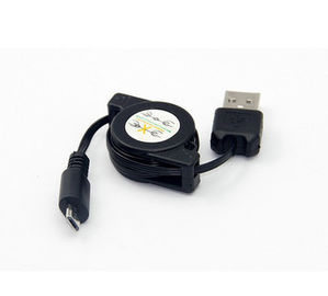 Einziehbare Mikro usb-Kabelladegerätkabel