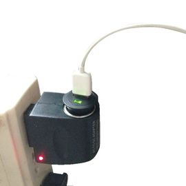 Hellgrüne Mini-USB-Auto-Ladegerät-tragbares Mikro 1.2A mit einzelnem USB