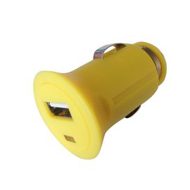 Hellgrüne Mini-USB-Auto-Ladegerät-tragbares Mikro 1.2A mit einzelnem USB