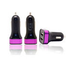 Doppel-5V USB Auto-Ladegerät IC-Programm-mit ABS + Aluminiumrahmen für iPhone5