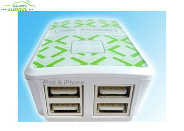 4 verstopfen Auto-Feuerzeug-Stecker-Auto-Adapter USBs 5V 2100MA mit Großbritannien/Europa/USA