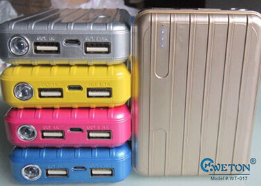 Ersatzenergie-Bank des Koffer-12000mAh, Doppel-tragbare Energie-allgemeinhinbank USBs