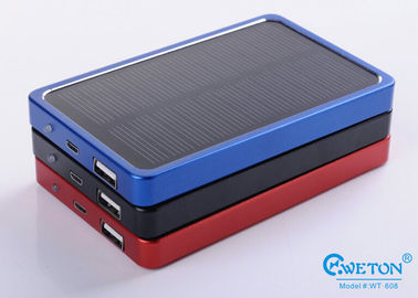 Li-Polymer 4000mAh Nottragbare Solarenergie-Bank für Handy