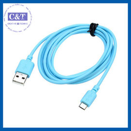 Farbige Mikro-Datenübertragungs-Kabel Hallo-Geschwindigkeit 2 in-1 Smartphones USB