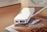 Arbeiten Sie weißer dünner Geschenk-Energie-Bank 3000mah kleines Taschen-Ladegerät für Smartphone-iPad mp4 um