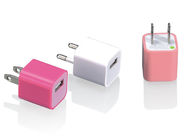 Mit hohem Ausschuss einzelnes Wand-Ladegerät 5V 1A USB für Apple, multi Farbe des Schaltnetzteils
